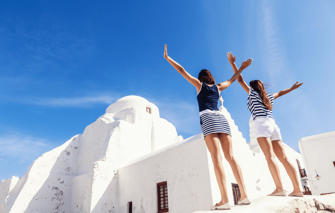 mykonos girls trip